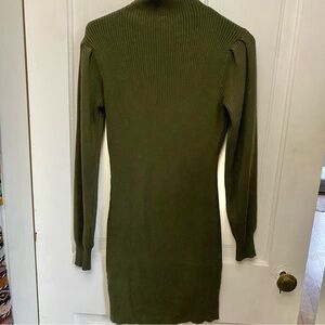 Xhilaration Olive Long Sleeve Dress
